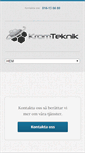 Mobile Screenshot of kromteknik.se